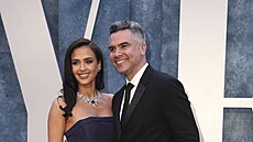 Jessica Alba a Cash Warren na Vanity Fair Oscar party (Los Angeles, 12. bezna...