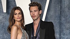 Kaia Gerberová a Austin Butler (Los Angeles, 12. b�ezna 2023)