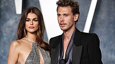 Kaia Gerberová a Austin Butler (Los Angeles, 12. bezna 2023)