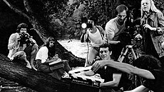 Vladimír Kudla, Renata Ma�ková, Ji�í Krampol a Iva Jan�urová ve filmu Jak se...