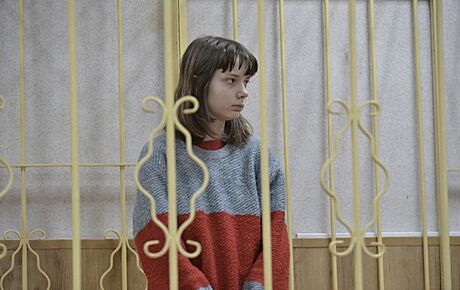 Dvacetiletá Olesja Krivicovová, kterou Rusko kvli jejímu odporu k válce na...