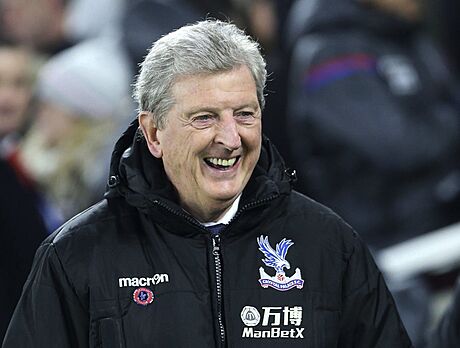 Trenér fotbalist Crystal Palace Roy Hodgson.