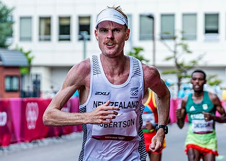 Novozélandský maratonec Zane Robertson