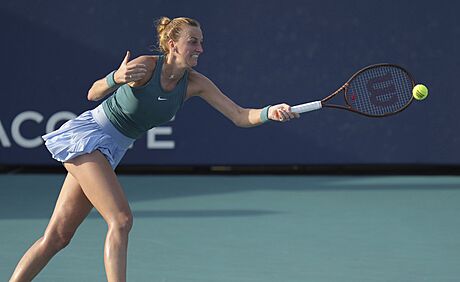 Petra Kvitová na turnaji v Miami