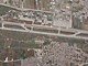 Satelitní snímek mezinárodního letiště v Aleppu (7. března 2023)