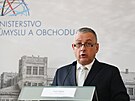 TK ministra prmyslu a obchodu Jozefa Síkely (21. bezna 2023)