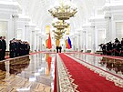 Ruský prezident Vladimir Putin se v Kremlu setkal se svým ínským protjkem Si...