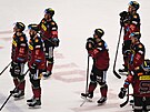 Zklamaní hokejisté Sparty po vyazení ve tvrtfinále extraligy