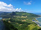 Pohled na Mauricius z Le Morne