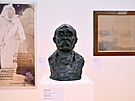 Návtvu francouzského sochae Augusta Rodina v Praze a na Morav v roce 1902...