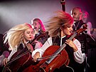 Charkovsk Prime Orchestra vystoup na podporu Ukrajiny v karlovarskm Thermalu.