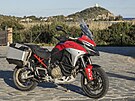Ducati Multistrada V4 Rally na Sardinii
