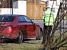 Mu na kolobce pi stetu s osobním autem v Plzni-Bokov utrpl zranní....