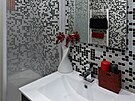 ernobílá je samozejm i moderní koupelna.