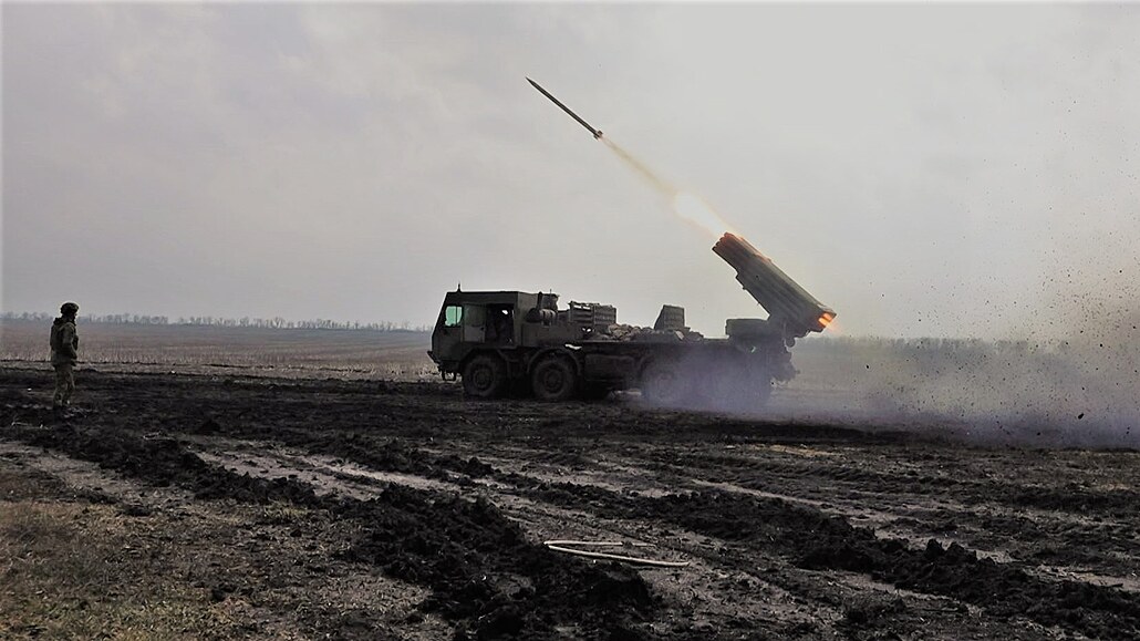 Matyá Zrno v Donbasu natoil v akci i raketomet RM-70 Vampire (bezen 2023)