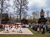 Veselice ve skanzenu Veselý Kopec.