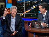 Osmdesátiletý Harrison Ford v televizní show vysvětluje, jaký je to pocit, když...