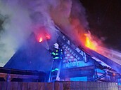 Požár zachvátil dům ve Skalici na konci loňského roku.