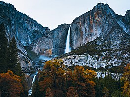 Yosemitský vodopád v Kalifornii