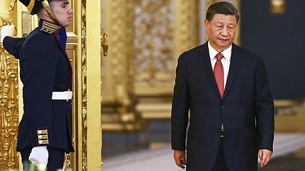 Čínský prezident Si Ťin-pching. (21. března 2023)