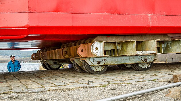 P��voz loni v zim� opravovali a byl na suchu jen m�s�c.