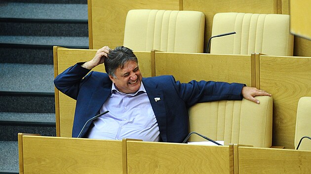 Semjon Bagdasarov v dob, kdy byl poslancem Dumy. (2.10.2010)
