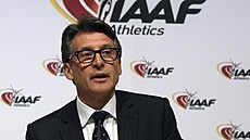 Prezident Svtové atletiky Sebastian Coe.