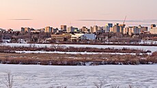 Hlavní město kanadské provincie Saskatchewan Regina (21. března 2012)