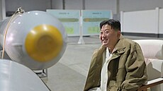 Severokorejský vůdce Kim Čong-un (21. března 2023)