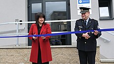 Státní policie otevřela novou služebnu ve čtvrti Krásné Březno v Ústí nad Labem.