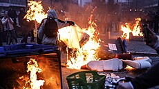 Francouzské odbory poádali ve tvrtek první masové demonstrace od chvíle, kdy...