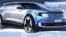 Nový pln� elektrický Ford Explorer má premiéru v b�eznu 2023.