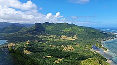 Pohled na Mauricius z Le Morne