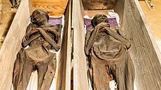 Do krypty kostela sv. Prokopa ve Vamberku se vrátilo 34 mumií m욝an�,...