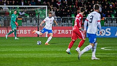 Jakub Brabec v zápase s Moldavskem