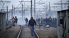 Francouzi v desáté generální stávce protestují proti nedávno pijaté reform...