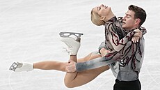 Alexa Knierimová a Brandon Frazier na mistrovství svta v Saitam