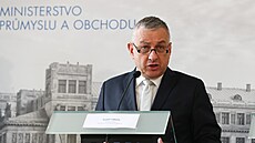 TK ministra prmyslu a obchodu Jozefa Síkely (21. bezna 2023)