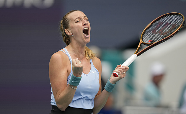 Kvitová si poprvé zahraje finále v Miami. Cirsteaovou zdolala ve dvou setech