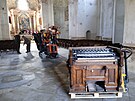 Harmonium z druh poloviny 19. stolet pochz z praskho kostela svatho...