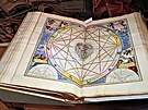 Unikátní atlas hvzd ze 17. století, sputní hodin na zámecké vi nebo...