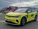Elektromobil Volkswagen ID.4 GTX, kter� t�i m�s�ce testovala v provozu...