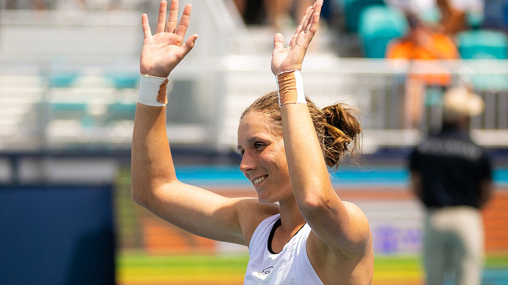 Jet Ruska. Varvara Graevová na turnaji v Miami, kde ji v osmifinále vyadila...