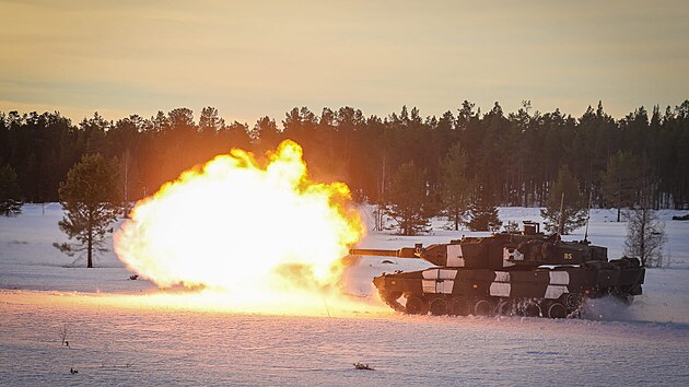 Cvičení švédské armády