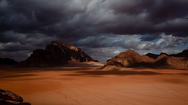Jordnsk pou Wadi Rum
