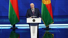 Běloruský prezident Alexandr Lukašenko během projevu k národu (31. března 2023) | na serveru Lidovky.cz | aktuální zprávy