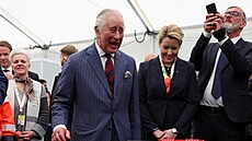 Britský král Karel III. při návštěvě uprchlického centra na berlínském letišti... | na serveru Lidovky.cz | aktuální zprávy