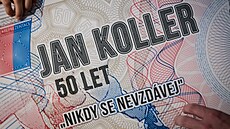 Detail sběratelské bankovky vydané k padesátinám fotbalisty Jana Kollera.