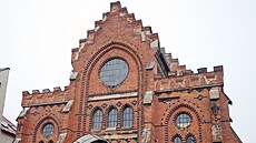 Nová synagoga v ulici Novosady byla postavena v letech 1868 až 1870 v...