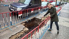 �Podivné výkopy mají smysl,� �íká Laura Kopecká.